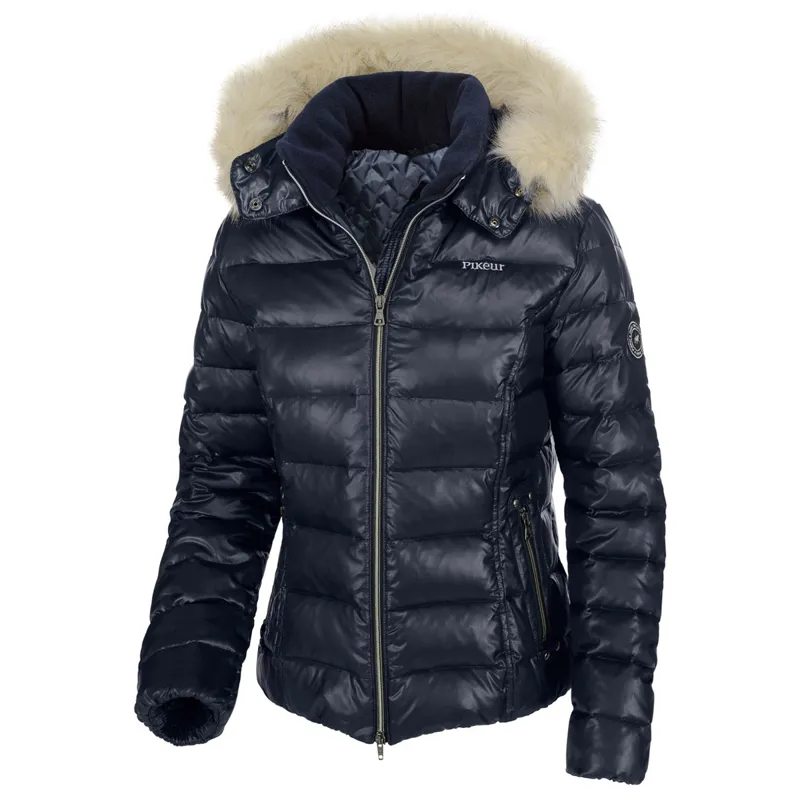 Pikeur Osana II Ladies Quilted Jacket - Dark Navy